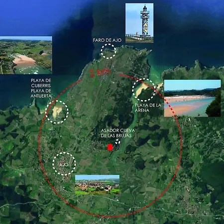 וילה Casa Con Piscina En Ajo - Arranadas *